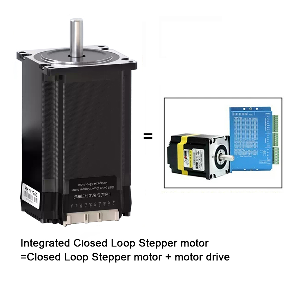 Closed Loop Integrated Stepper - огляд і ціна Nema 23 Closed Loop Stepper Motor Driver Kit