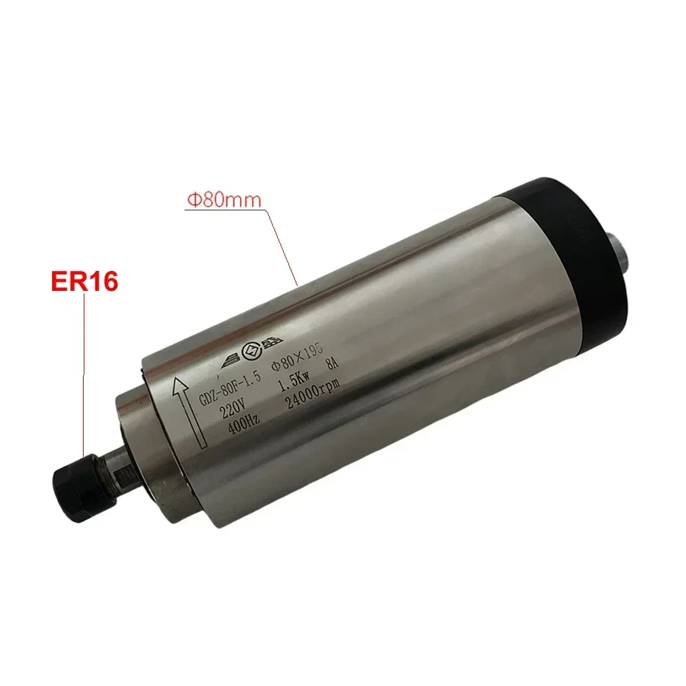 CNC Air Cooled 800W 1500W 2200 - огляд і ціна Er20 Collet Chuck Spindle Motor 220V