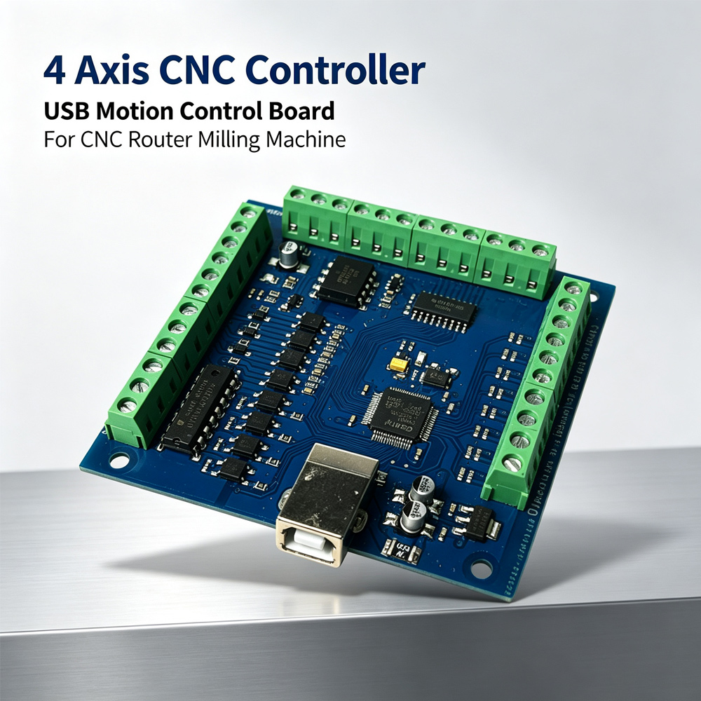 CNC Motion Controller Card MAC - огляд і ціна Mach3 Usb Cnc Controller 4 Axis 100Khz