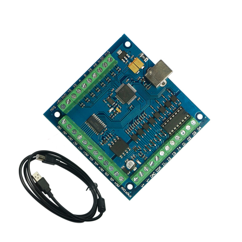 CNC Motion Controller Card MAC - огляд і ціна Mach3 Usb Cnc Controller 4 Axis 100Khz