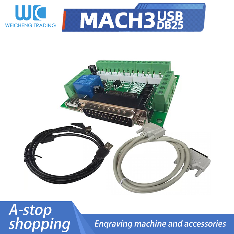 1Set 5 Axis CNC Interface Adap - огляд і ціна 5 Axis Cnc Breakout Board Interface Mach3