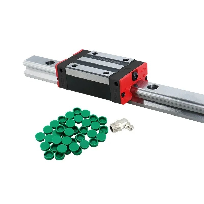 linear rails linear guides 2pc - огляд і ціна Hgr20 Linear Guide Rail Ballscrew Set