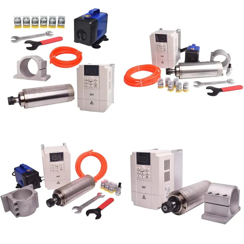 Gdz80 2.2kw Water Cooled Spind - огляд і ціна 2.2Kw Water Cooled Spindle Kit Vfd