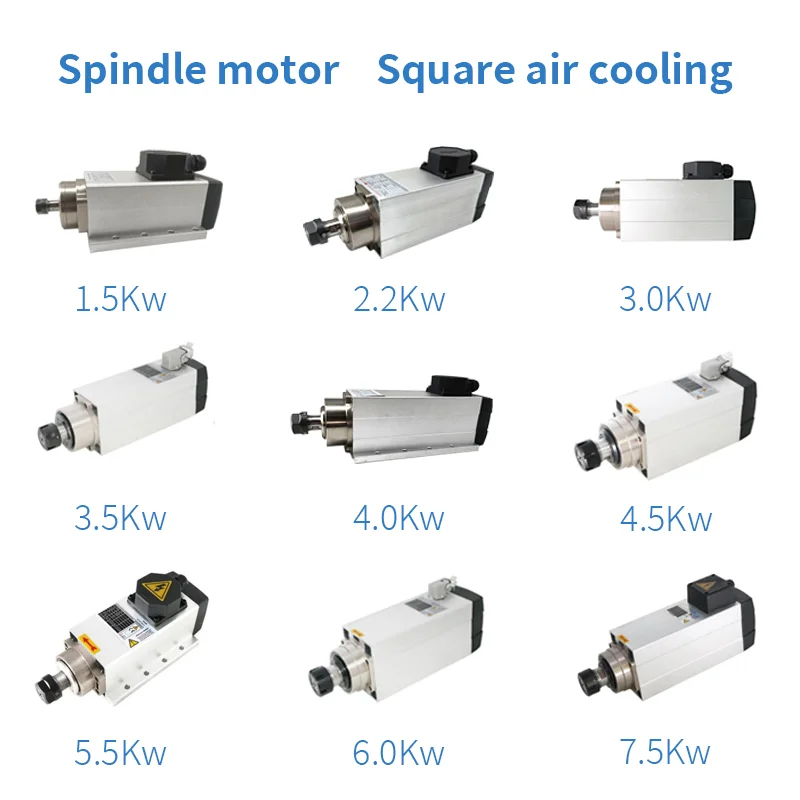 Er11 110v 220v 380v Air Cooled - огляд і ціна Air Cooled 1.5Kw Spindle Motor Inverter 110V