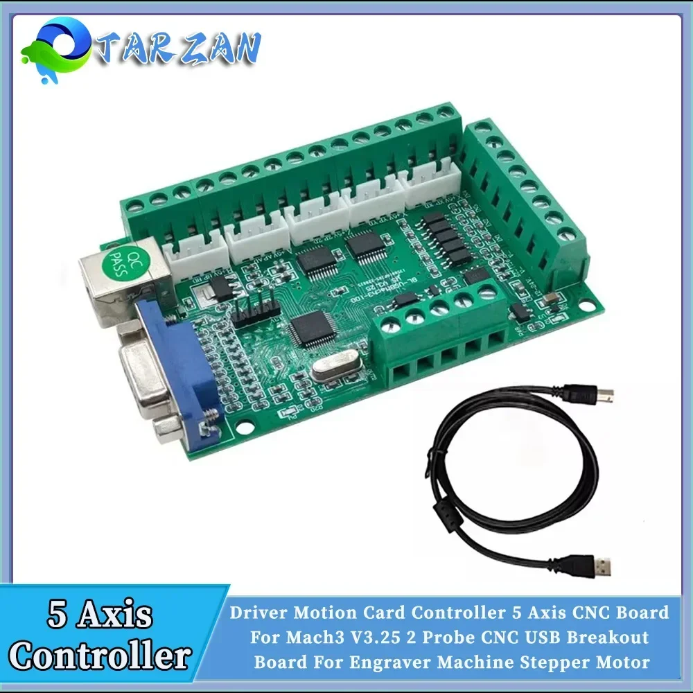 CNC 5 Axis Mach3 Interface Boa - огляд і ціна 5 Axis Cnc Breakout Board Interface Mach3