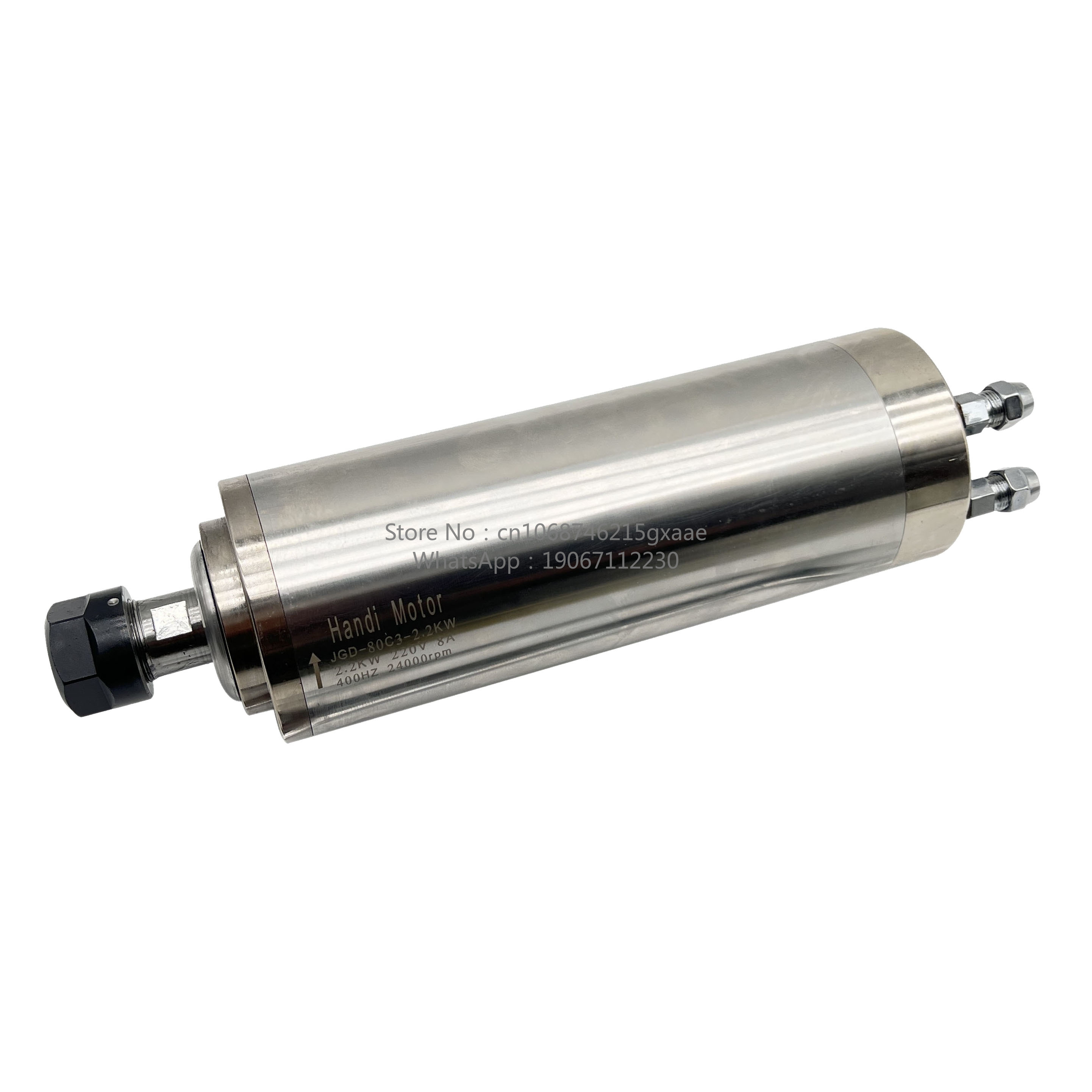 80MM 2.2KW ER20 Water Cooled C - огляд і ціна 2.2Kw Water Cooled Spindle Kit Vfd