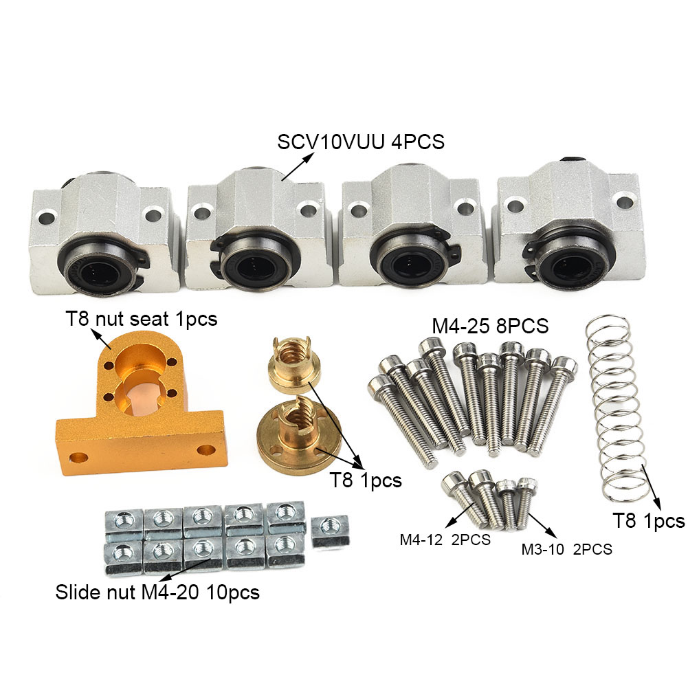 Durable X-Axis Upgrade Kit CNC - огляд і ціна Cnc 3018 Pro Max Metal