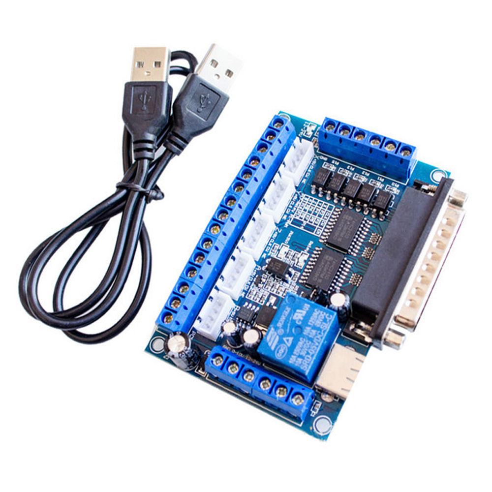 5 Axis CNC Interface Adapter B - огляд і ціна 5 Axis Cnc Breakout Board Interface Mach3
