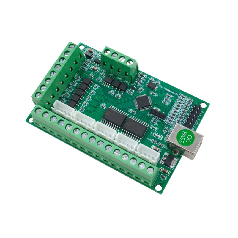 1pcs Driver board  breakout bo - огляд і ціна 5 Axis Cnc Breakout Board Interface Mach3