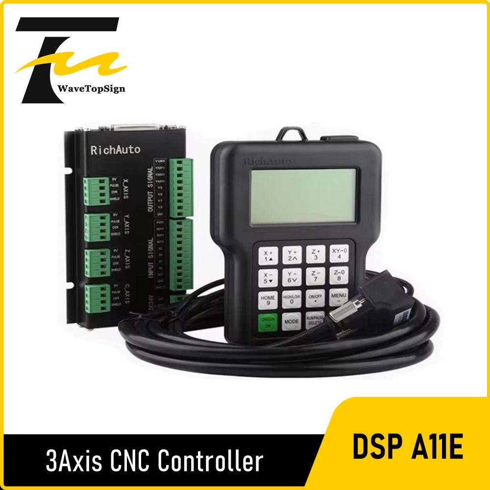 Richauto DSP A11 CNC Controlle - огляд і ціна Richauto A11 Dsp Controller 3 Axis