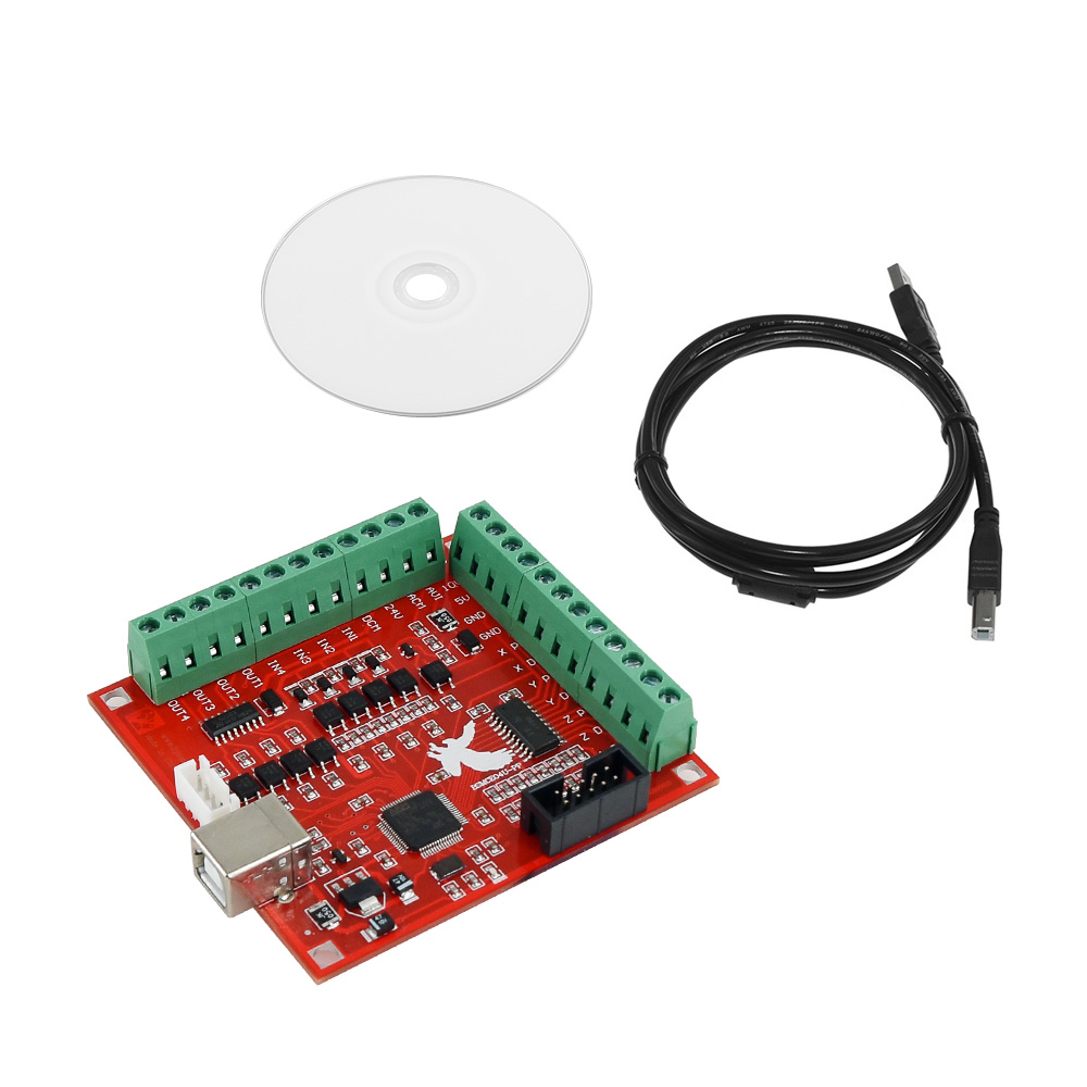 Breakout Board CNC USB MACH3 4 - огляд і ціна Mach3 Usb Cnc Controller 4 Axis 100Khz