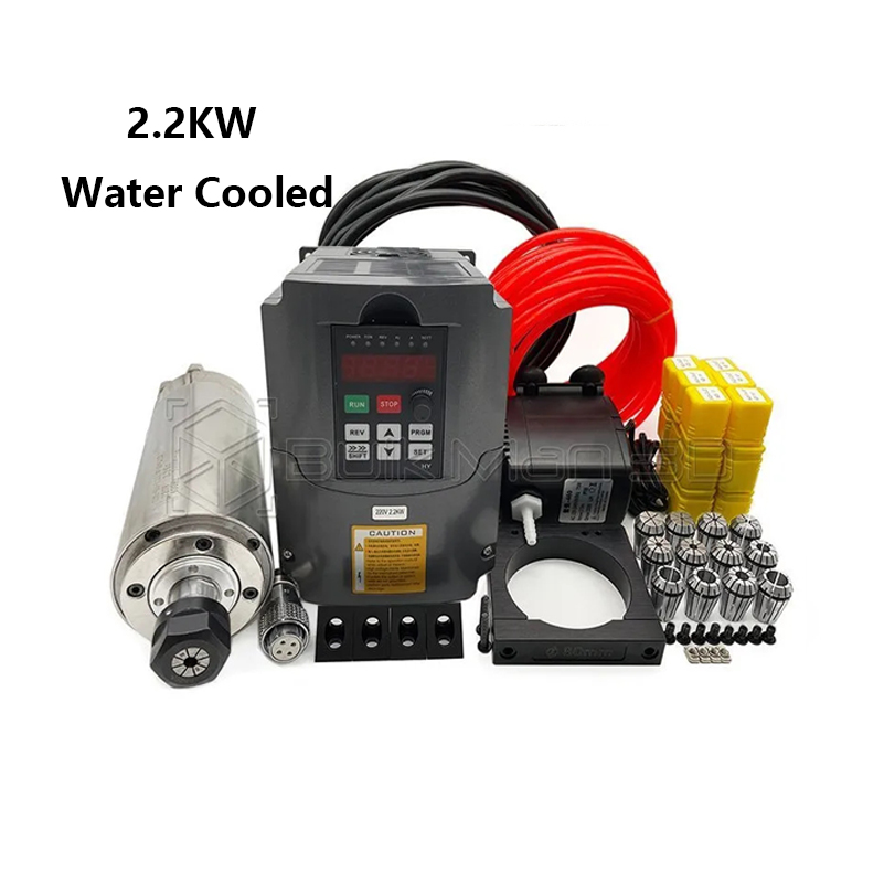High Quality 2.2KW 220V/110V W - огляд і ціна Er20 Collet Chuck Spindle Motor 220V