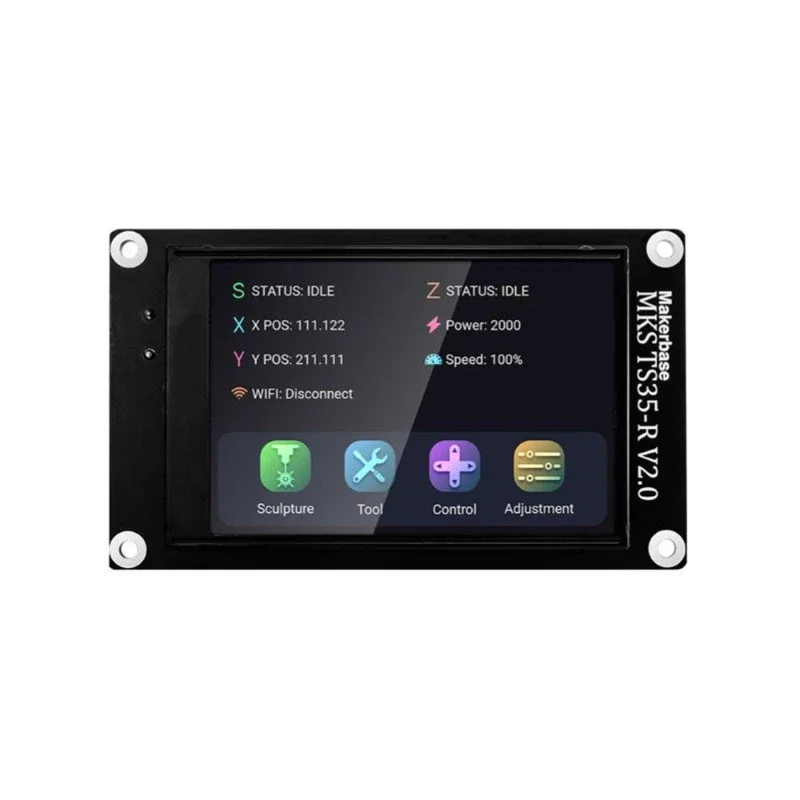 MKS DLC32 V2 GRBL Offline Wifi - огляд і ціна Grbl 32 Bit Control Board Offline Display