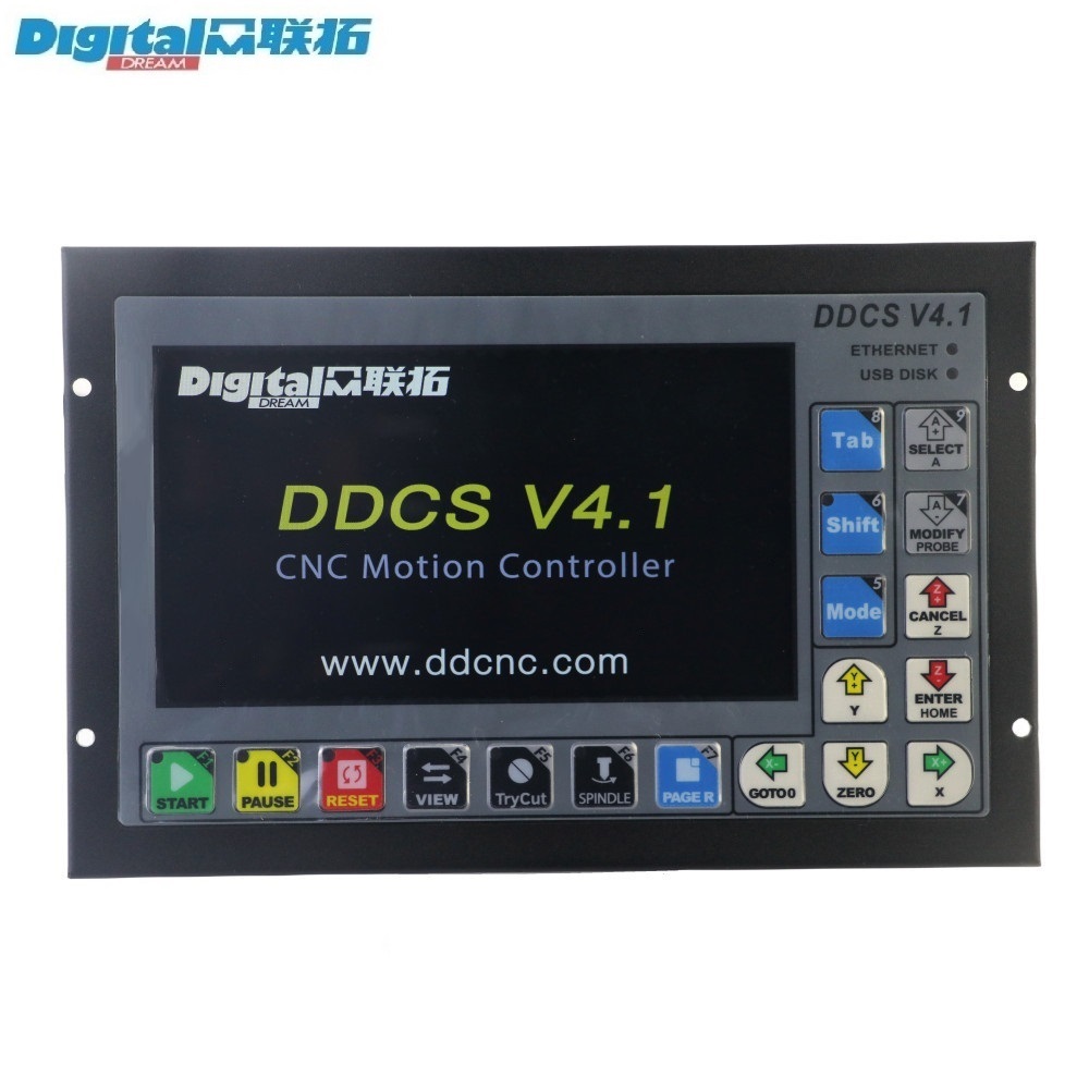 DDCSV4.1 CNC Motion Controller - огляд і ціна Ddcs V4.1 4 Axis Cnc Offline Controller